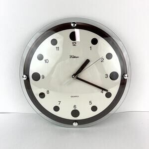Waltham Quartz Wall Clock Vintage Minimalist
